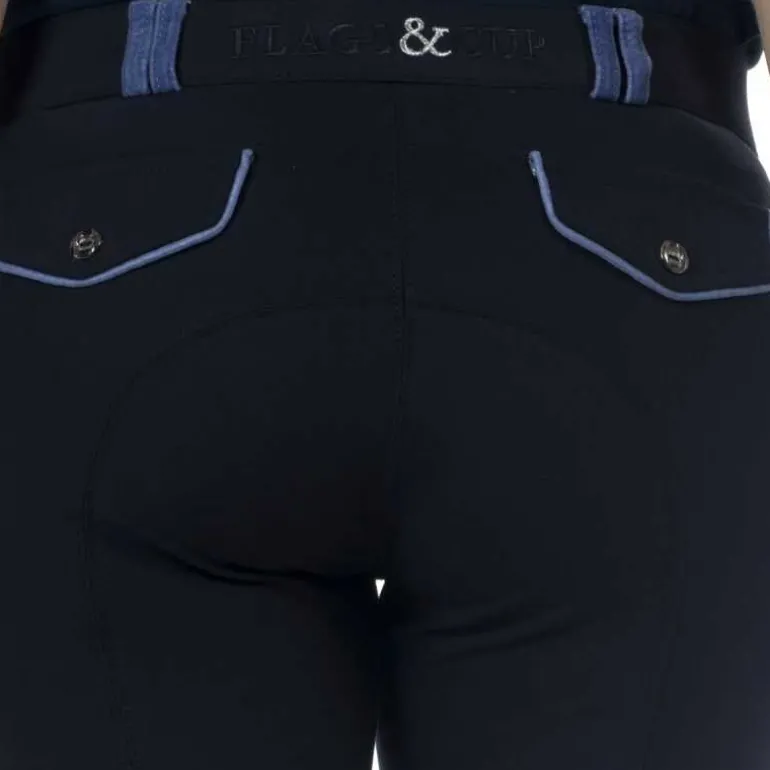 Pantalon d'équitation junior Orillia Flags&Cup