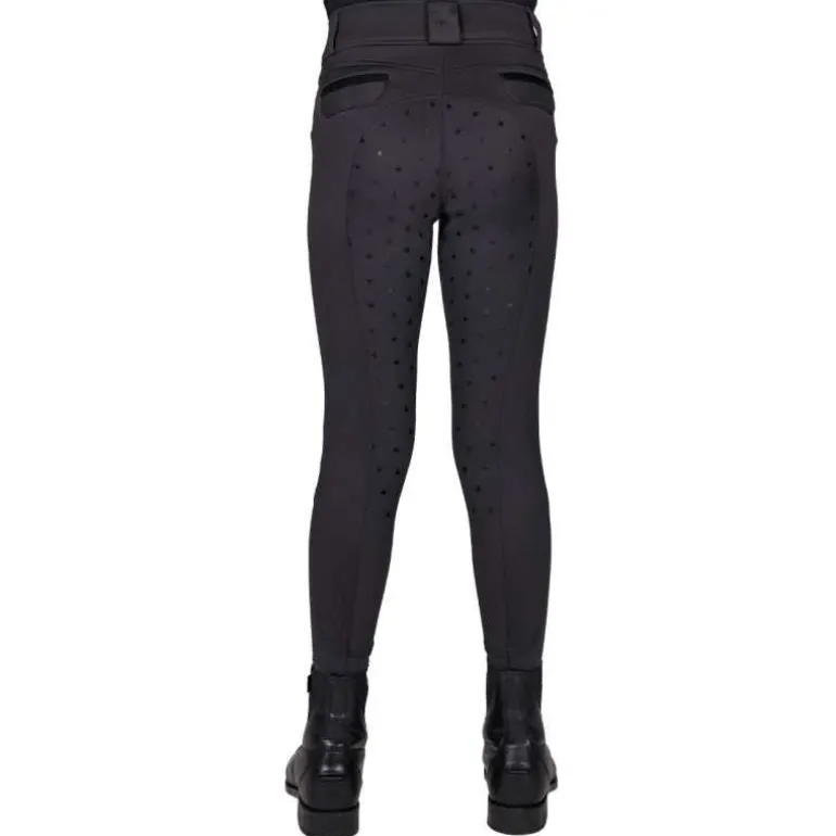 Pantalon d'équitation pour enfant Fayen full grip QHP