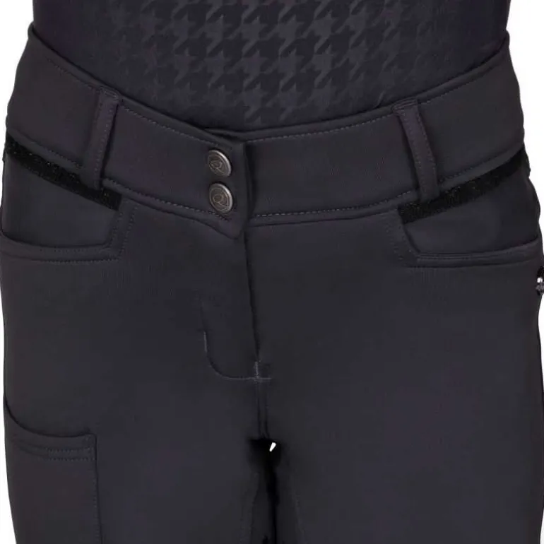 Pantalon d'équitation pour enfant Fayen full grip QHP