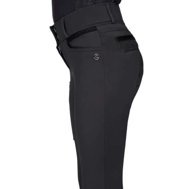 Pantalon d'équitation pour enfant Fayen full grip QHP