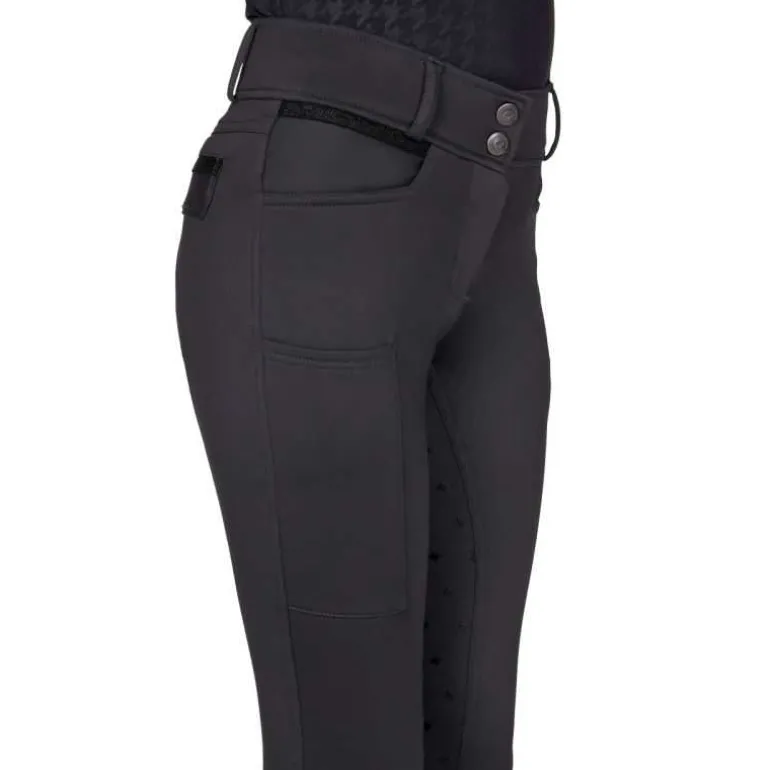 Pantalon d'équitation pour enfant Fayen full grip QHP