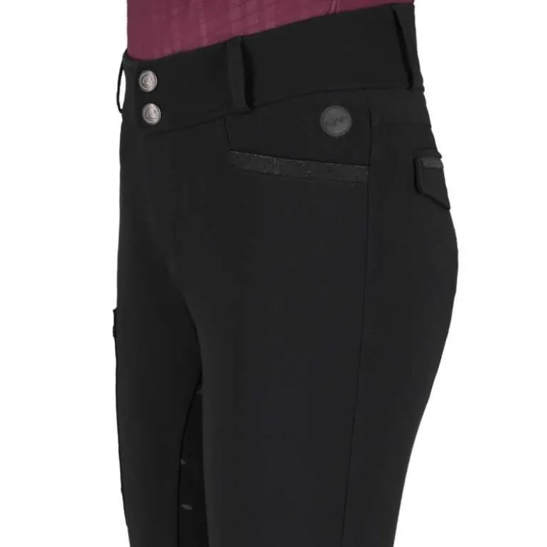 Pantalon d'équitation Zahra Junior full grip QHP