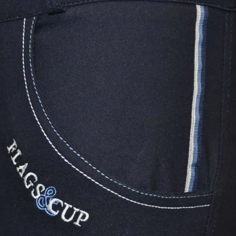 Pantalon Junior Preto Flags&Cup