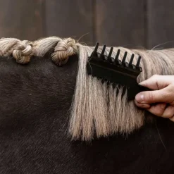 Peigne à crinière avec pince QHP