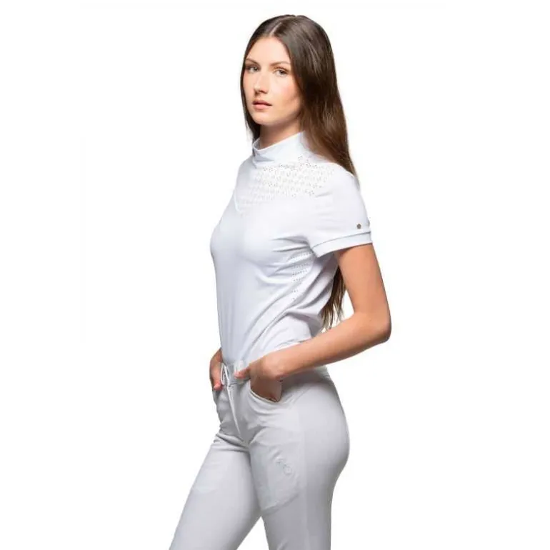 Polo de concours femme Isla MC Flags & Cup