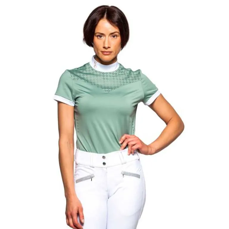 Polo de concours femme Isla MC Flags & Cup