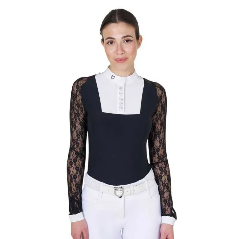 Polo de concours femme ML Equestro