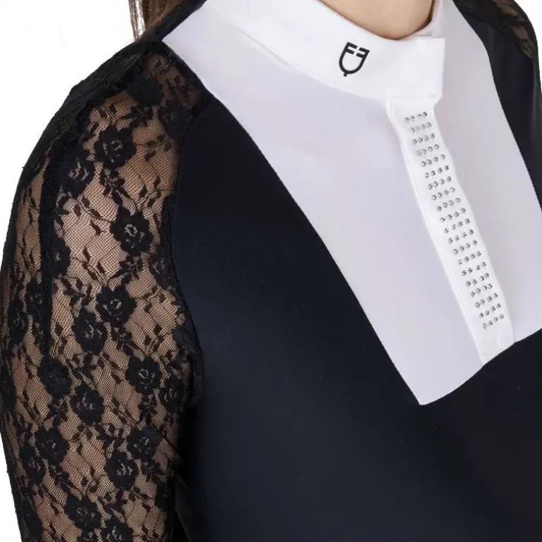 Polo de concours femme ML Equestro