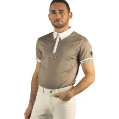 Polo de concours homme manches courtes Bankso Flags&Cup