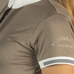 Polo de concours manches courtes femme Kavala Flags&Cup