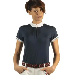 Polo de concours manches courtes femme Kavala Flags&Cup