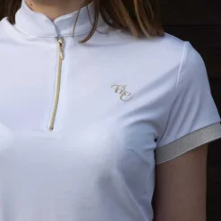 Polo de concours MC pour fille Andria Flags&Cup