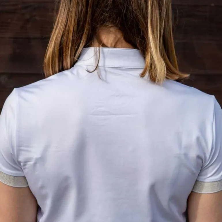 Polo de concours MC pour fille Andria Flags&Cup