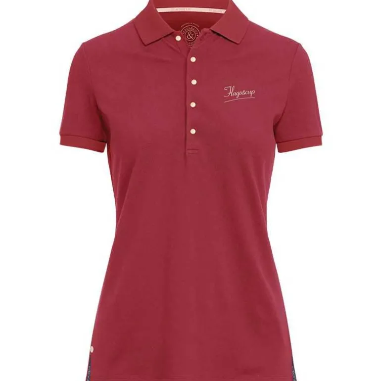 Polo manches courtes pour femme Rosalia Flags & Cup