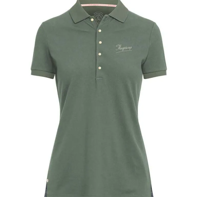 Polo manches courtes pour femme Rosalia Flags & Cup