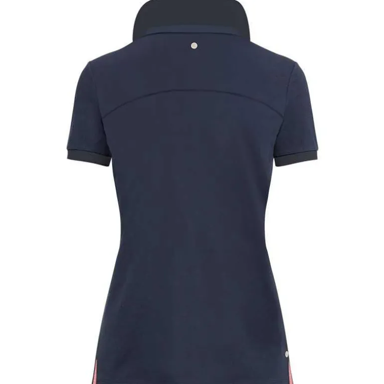 Polo manches courtes pour femme Rosalia Flags & Cup