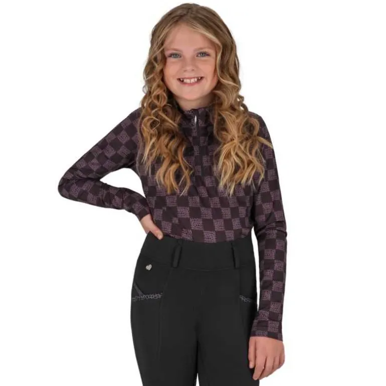 Polo manches longues enfant Lize QHP