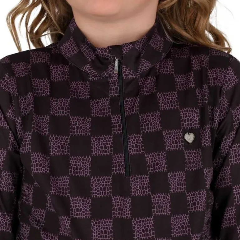 Polo manches longues enfant Lize QHP