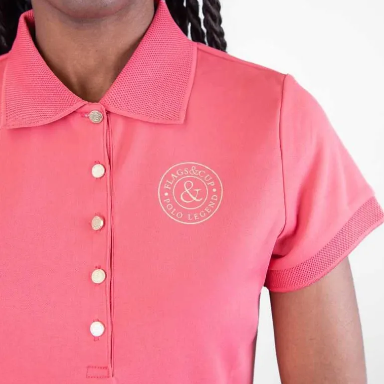 Polo pour femme Anzia Flags&Cup
