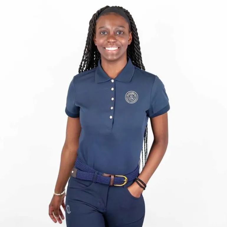 Polo pour femme Anzia Flags&Cup