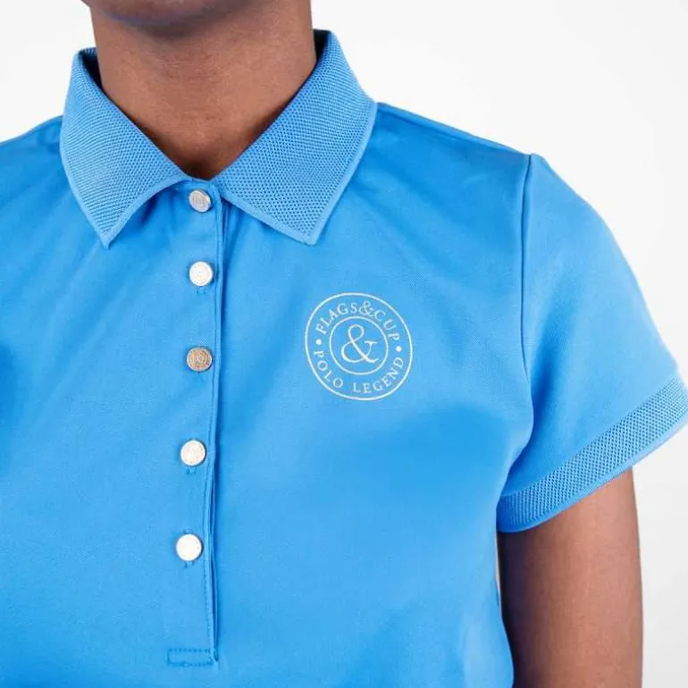 Polo pour femme Anzia Flags&Cup