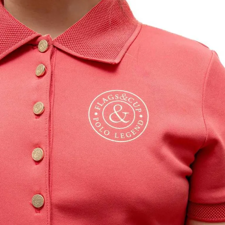 Polo pour fille Anzia Flags&Cup