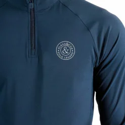 Polo technique manches longues pour homme Sampio Flags & Cup