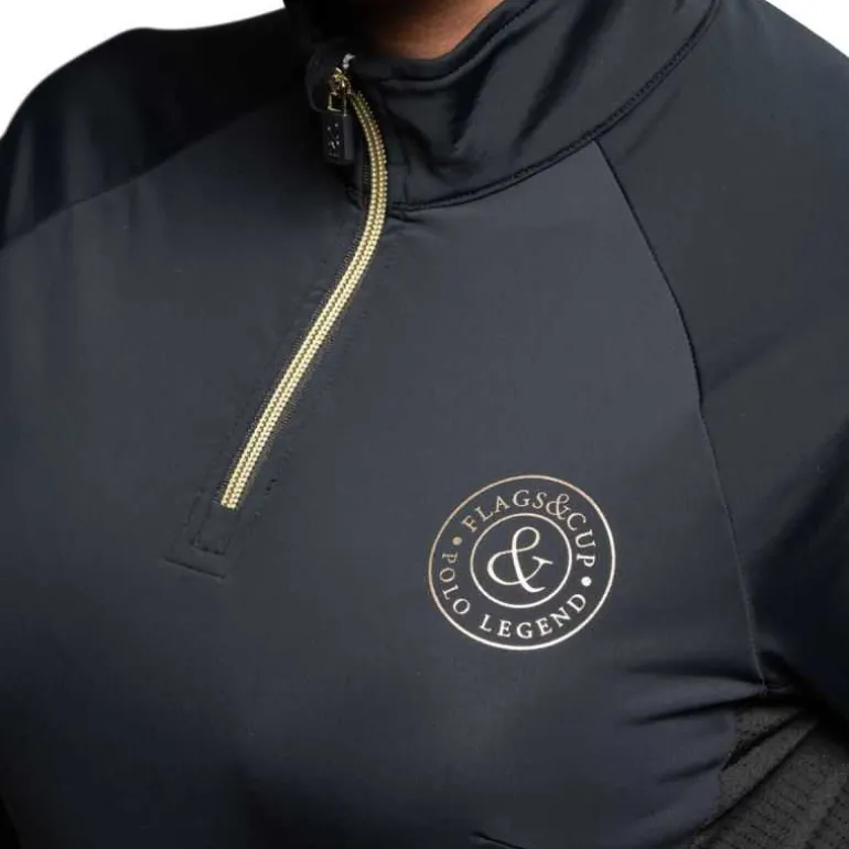 Polo technique pour femme Isorteq Flags&Cup