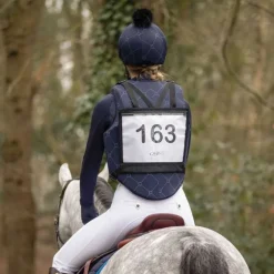 Porte-dossard avec zip QHP