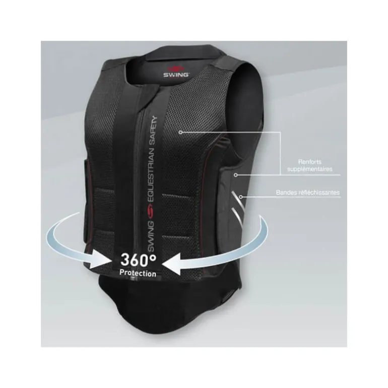 Protection dorsale flexible P07 Adulte Swing
