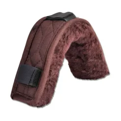 Protection en peau d’agneau pour têtière Waldhausen