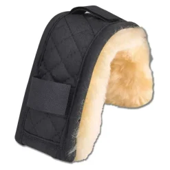 Protection en peau d’agneau pour têtière Waldhausen