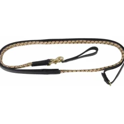 Rênes Allemandes cuir et corde T de T