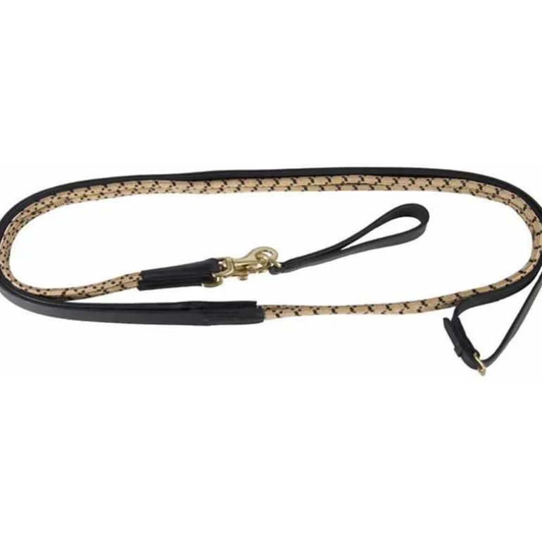 Rênes Allemandes cuir et corde T de T