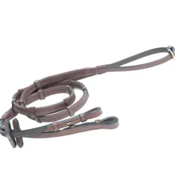 Rênes caoutchouc avec arrêtoirs HFI Master