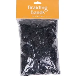 Sachet d'élastiques plats à natter Q-Essentials