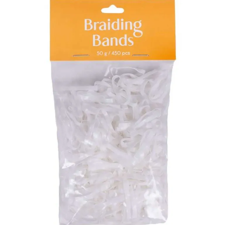 Sachet d'élastiques plats à natter Q-Essentials