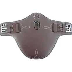 Sangle bavette courte en cuir TdeT