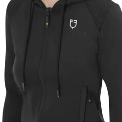 Sweat court zippé pour femme Equestro