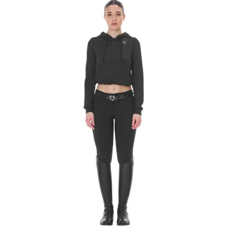 Sweat court zippé pour femme Equestro