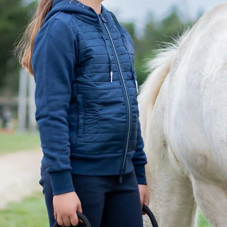 Sweat pour enfant bimatière Sauvo Flags & Cup