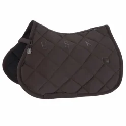 Tapis de selle CSO Pro Soft Platinium Eskadron