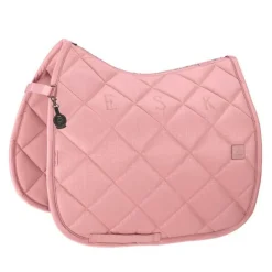 Tapis de selle dressage Glossy Platinium Eskadron