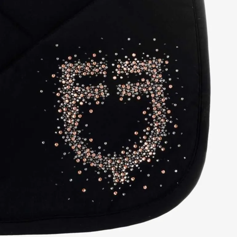 Tapis de selle mixte avec logo Strass Equestro