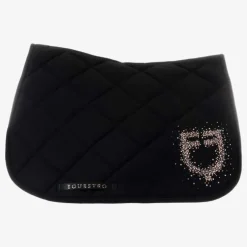 Tapis de selle mixte avec logo Strass Equestro