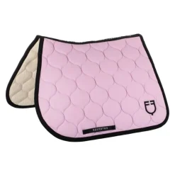 Tapis de selle mixte Black Line Equestro Orchidée