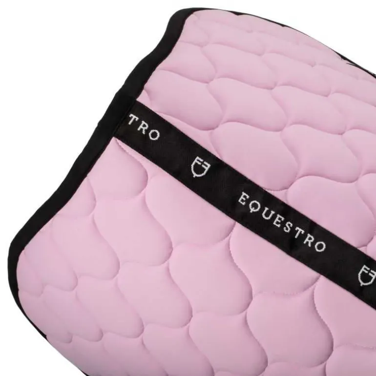 Tapis de selle mixte Black Line Equestro Orchidée