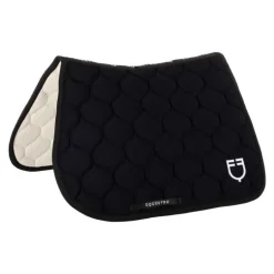 Tapis de selle mixte Black Line Equestro Noir