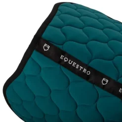 Tapis de selle mixte Black Line Equestro Pétrole