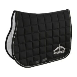 Tapis de selle mixte couleur Noir-Ivoire Veredus